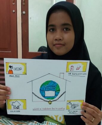 Poster karya Naswa Amalia, Kelas IX #Visioner824