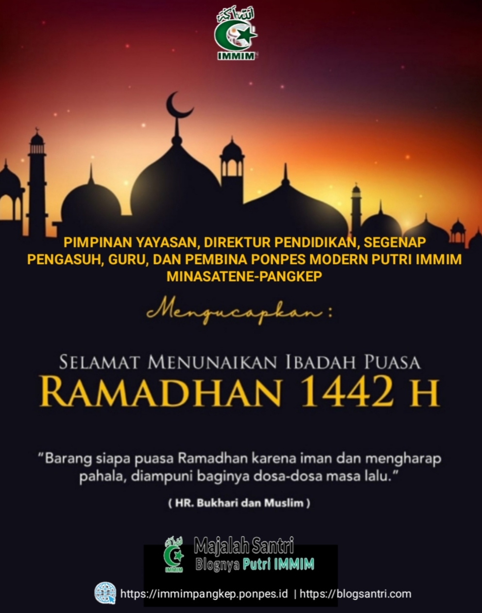 Sumber: Humas Pesantren. (foto: ist/blogsantri)