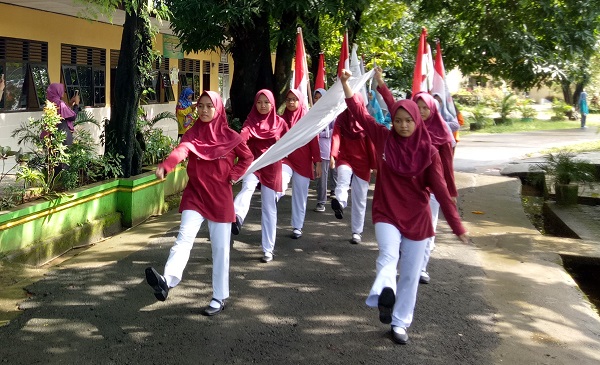 Santri Putri IMMIM gelar Porseni. (foto: ist/*)