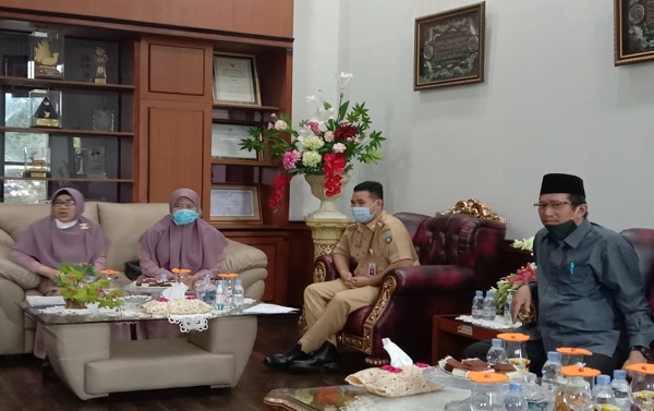 Silaturrahim/Audiens dengan Bupati Pangkep, Selasa (18/5/2021)