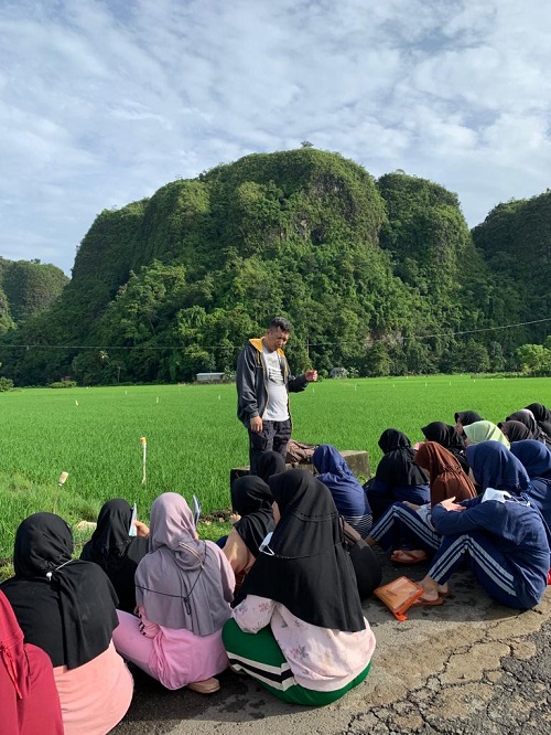 Belajar Sejarah sambil menikmati wisata alam. (foto: ist/*)