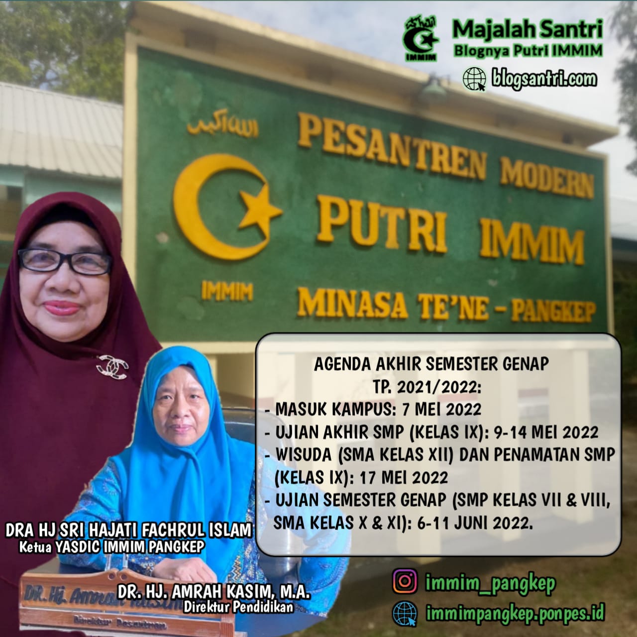 Agenda Akhir Semester